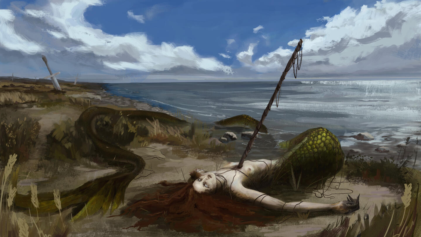 A work from my first year at school, based on the process of Simon Stålenhag.